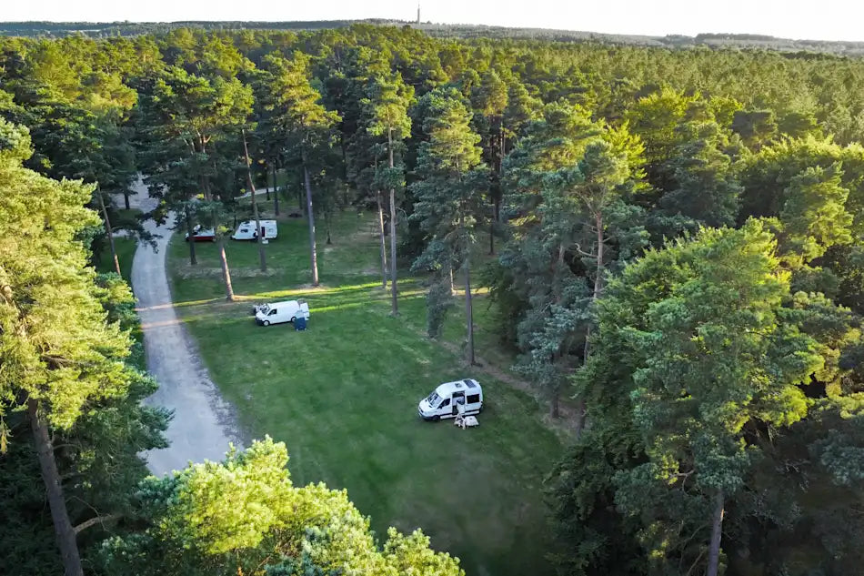 Camping at Cannock Chase Gravel X